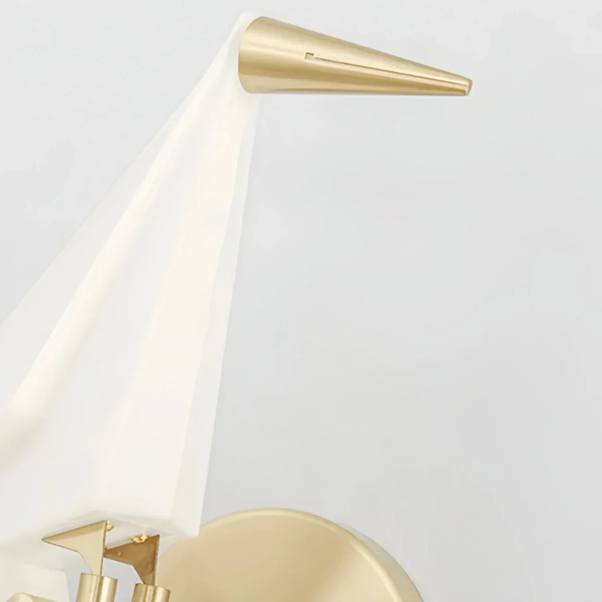 Modern Wall Lamp – Acrylic Bird Gold/White for Living Room / Bedroom - Flindria