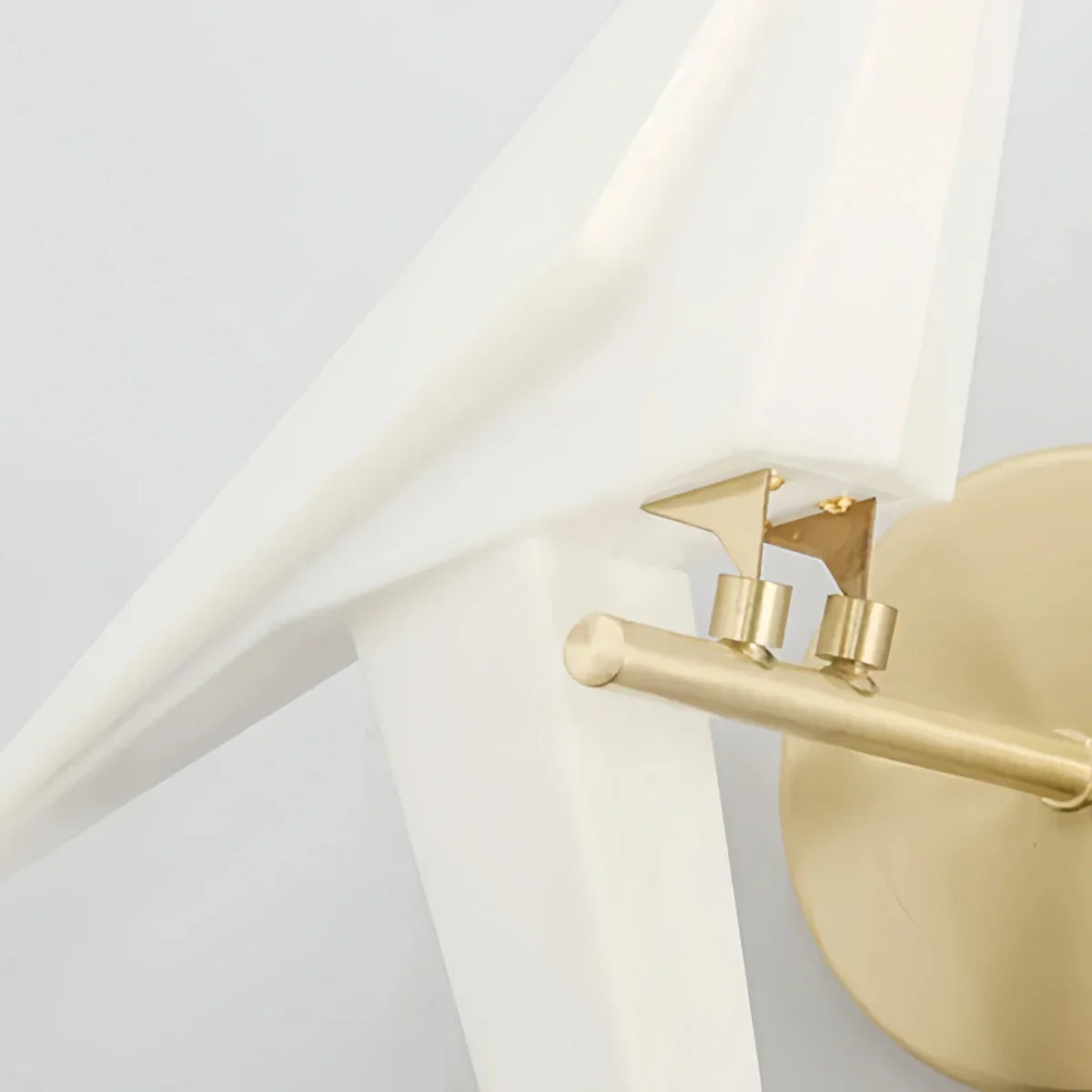 Modern Wall Lamp – Acrylic Bird Gold/White for Living Room / Bedroom - Flindria