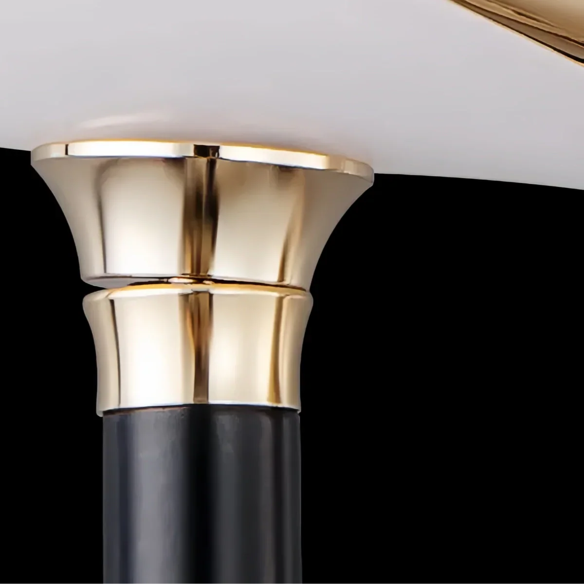 Modern Wall Lamp – Magpie Bird Black & Gold for Living Room / Bedroom - Flindria