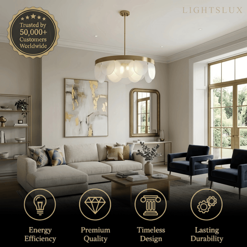 Candelabro moderno de vidrio – Vidrio texturizado y con semillas blanco para comedor - Flindria