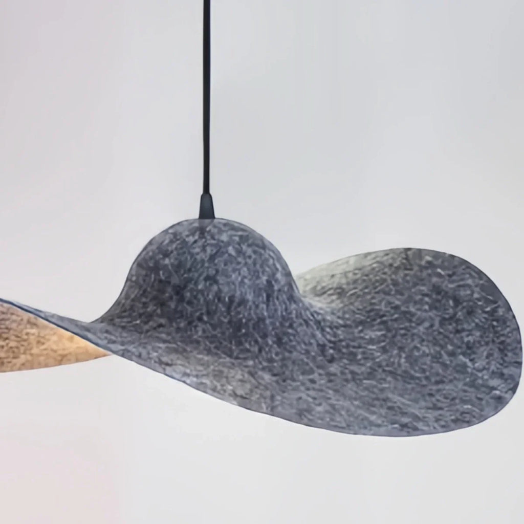 Nordic Felt Pendant Light -- Grey / Red for Kitchen Dining Room Hallway - Flindria