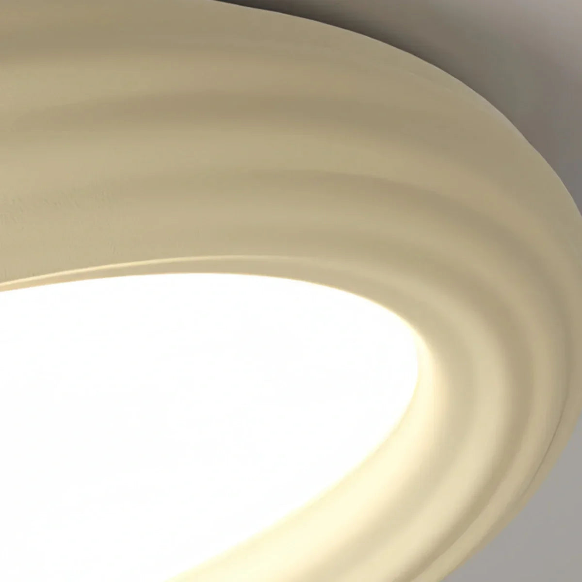Cartoon Cookie Ceiling Light -- White/Matcha Green/Beige for Child's Room Nursery - Flindria