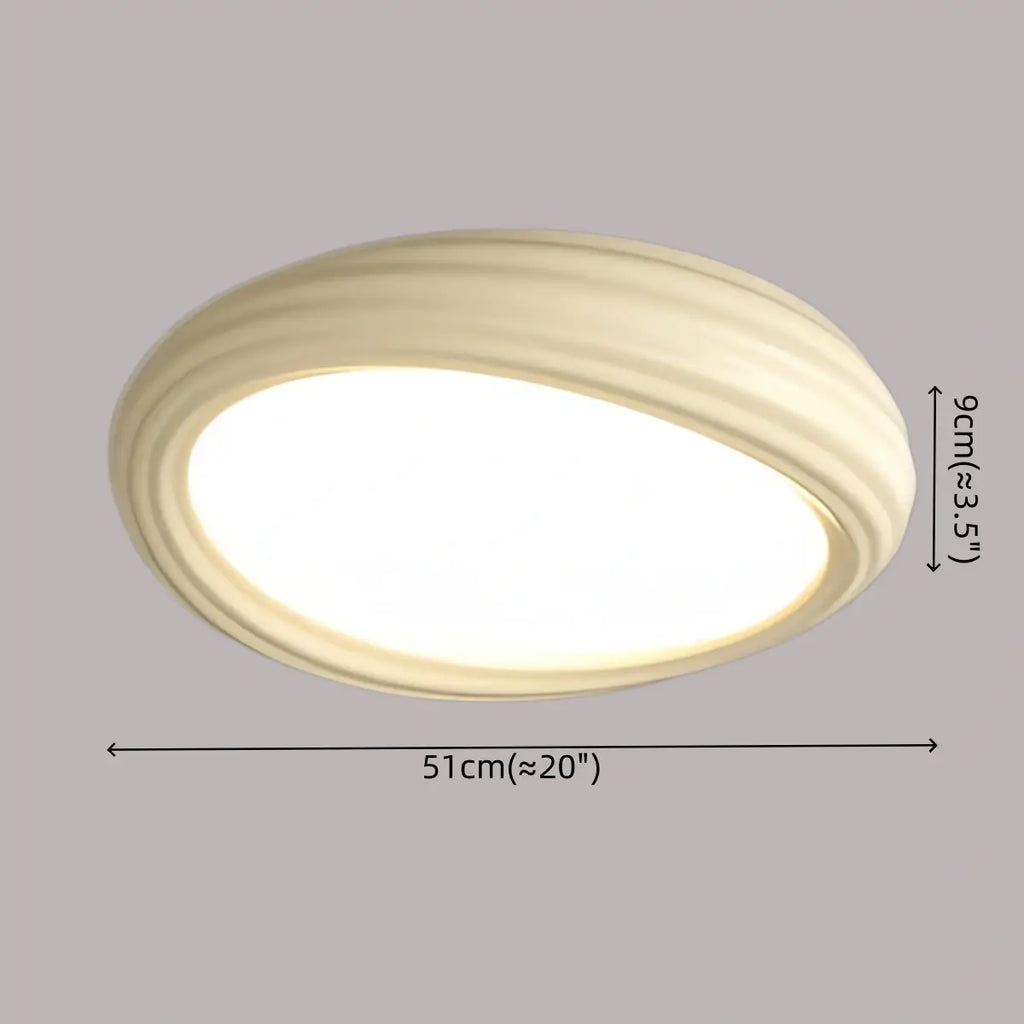 Cartoon Cookie Ceiling Light -- White/Matcha Green/Beige for Child's Room Nursery - Flindria