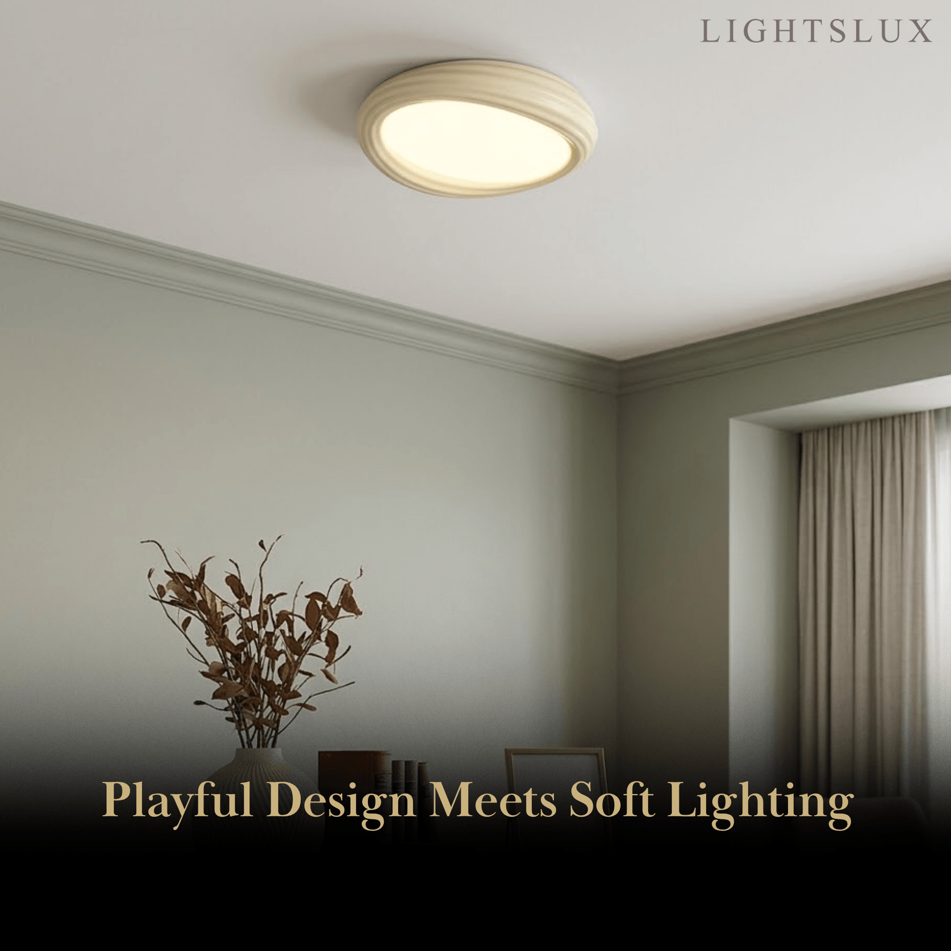 Cartoon Cookie Ceiling Light -- White/Matcha Green/Beige for Child's Room Nursery - Flindria