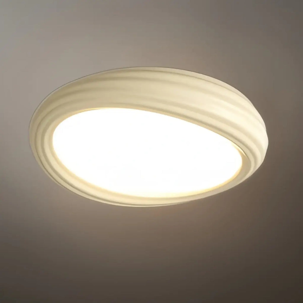 Cartoon Cookie Ceiling Light -- White/Matcha Green/Beige for Child's Room Nursery - Flindria