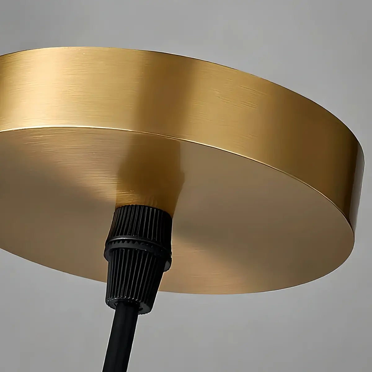 Modern Cylinder Pendant Light – Brass and Alabaster for Dining Room - Flindria