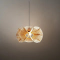 Nordic Woven Rattan Pendant Lamp Pendant Lamp -- Woven Rattan Natural for Living Room - Flindria