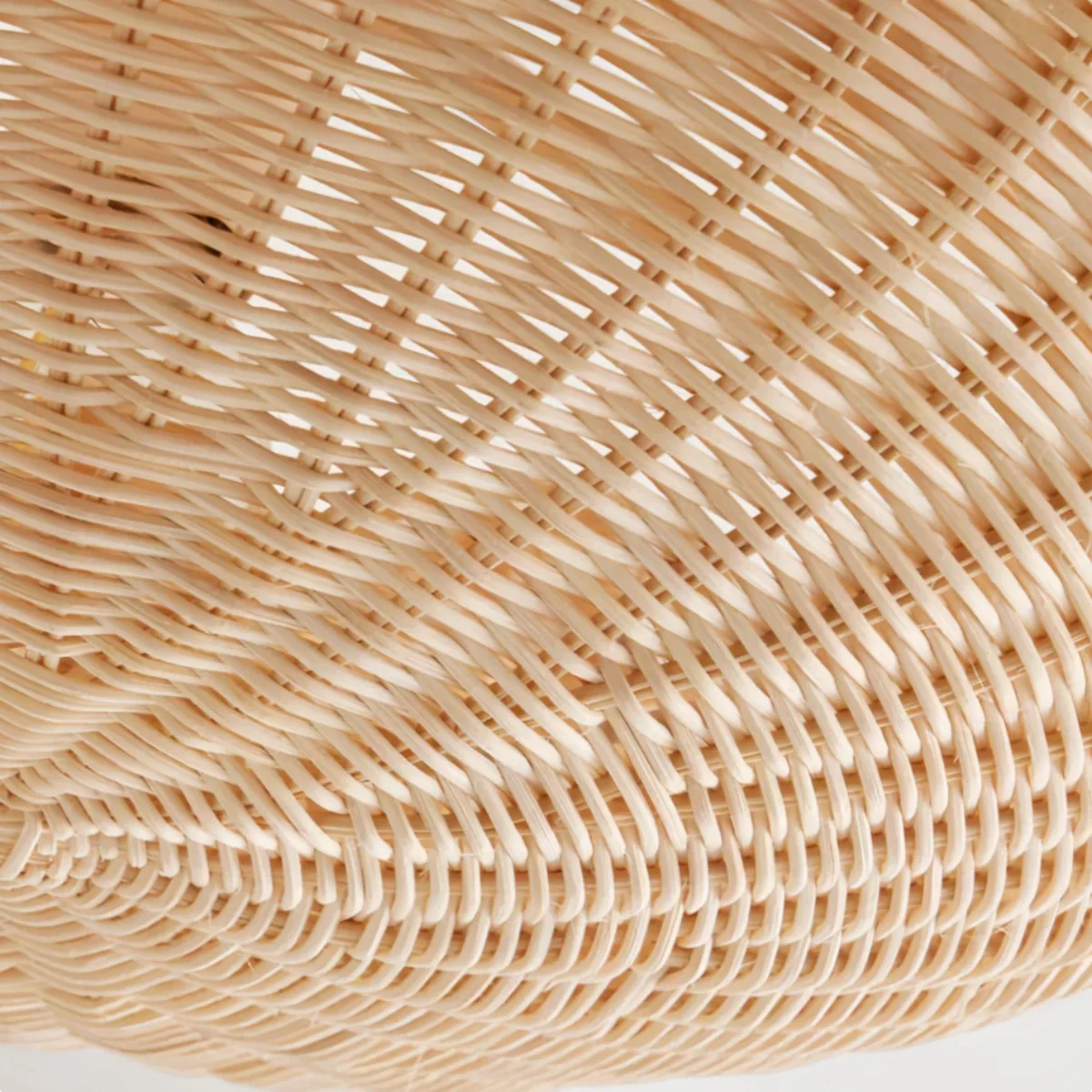 Natural Rattan Ceiling Light -- Natural Rattan for Living Room Bedroom - Flindria