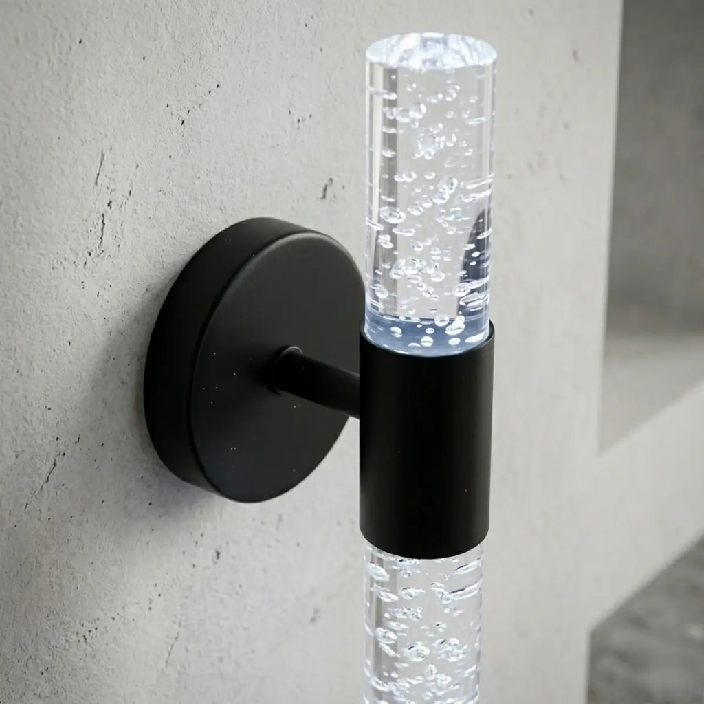 Modern Wall Lamp -- Iron & PVC Gold for Hallway - Flindria