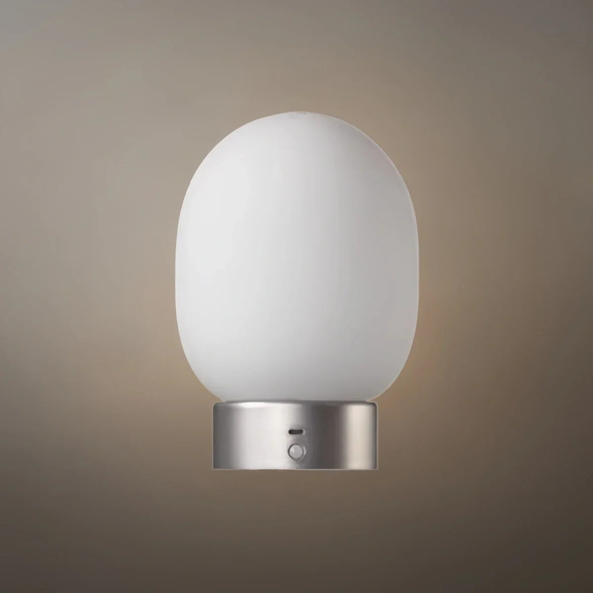 Light Table Lamp -- Metal & Frosted Glass with Touch & Human Induction for Bedroom Living Room - Flindria