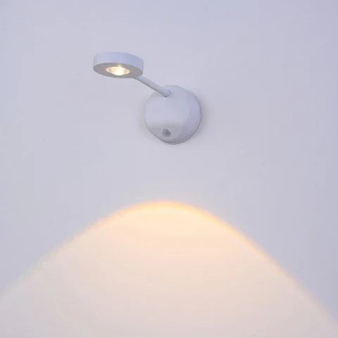 LumiTech Rechargeable LED Wall Spotlight — Motion Sensor, Wireless