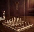 Classic Wooden Chess Set — Tournament Board, Traditional Playing Pieces