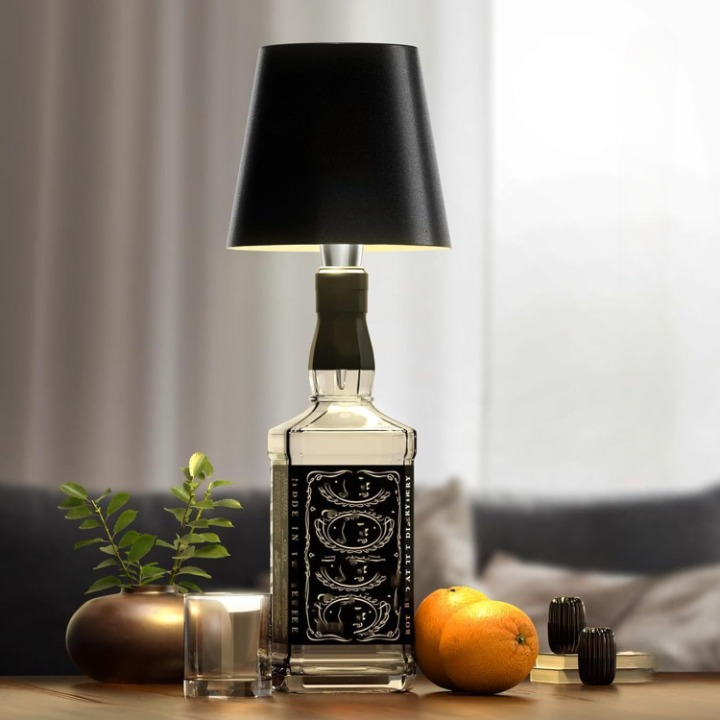 Lampada a forma di bottiglia Light — Elemento d'atmosfera con controllo touch