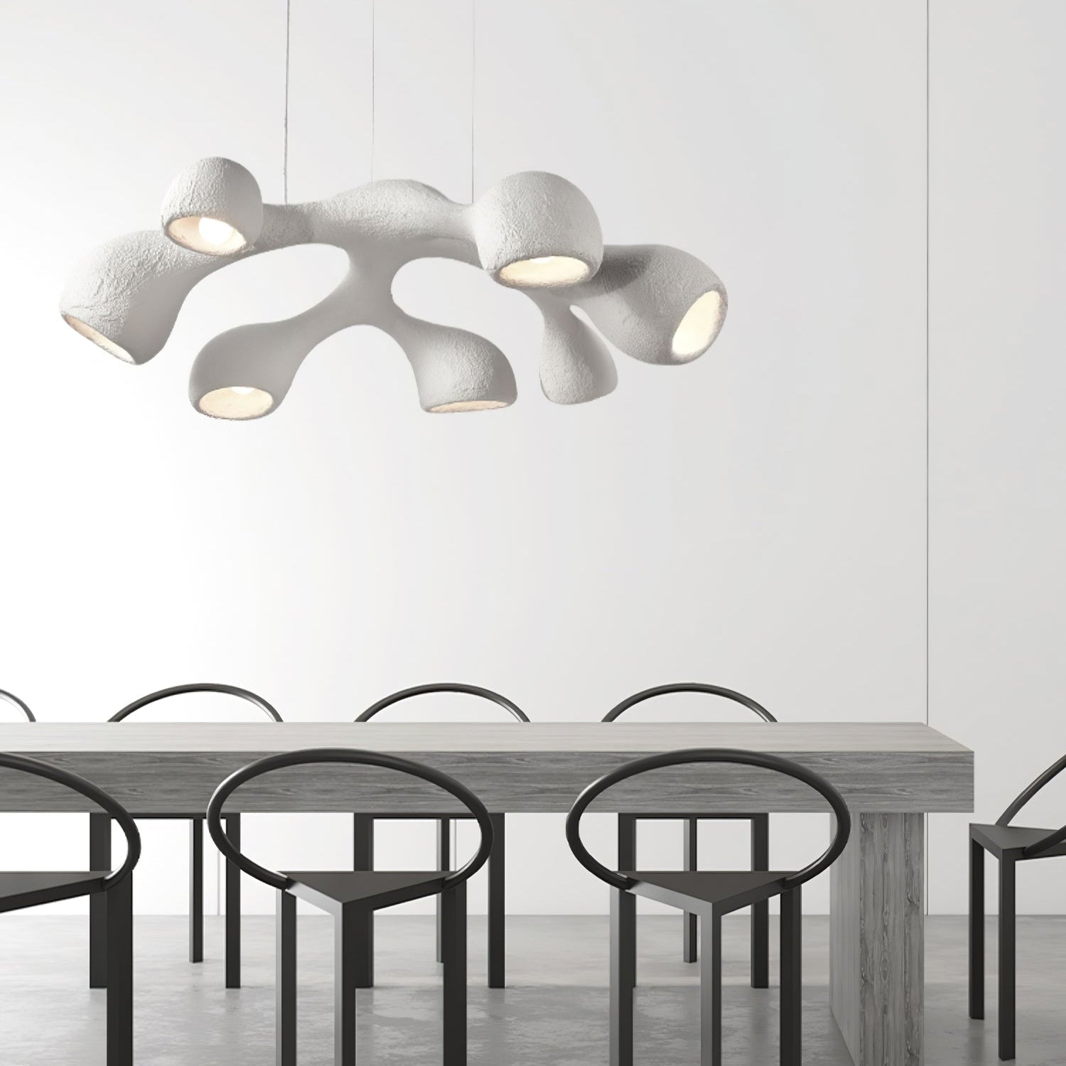 Silvara Cloud Pendant Light In Polystyrene Scandinavian Style Diffused Glow
