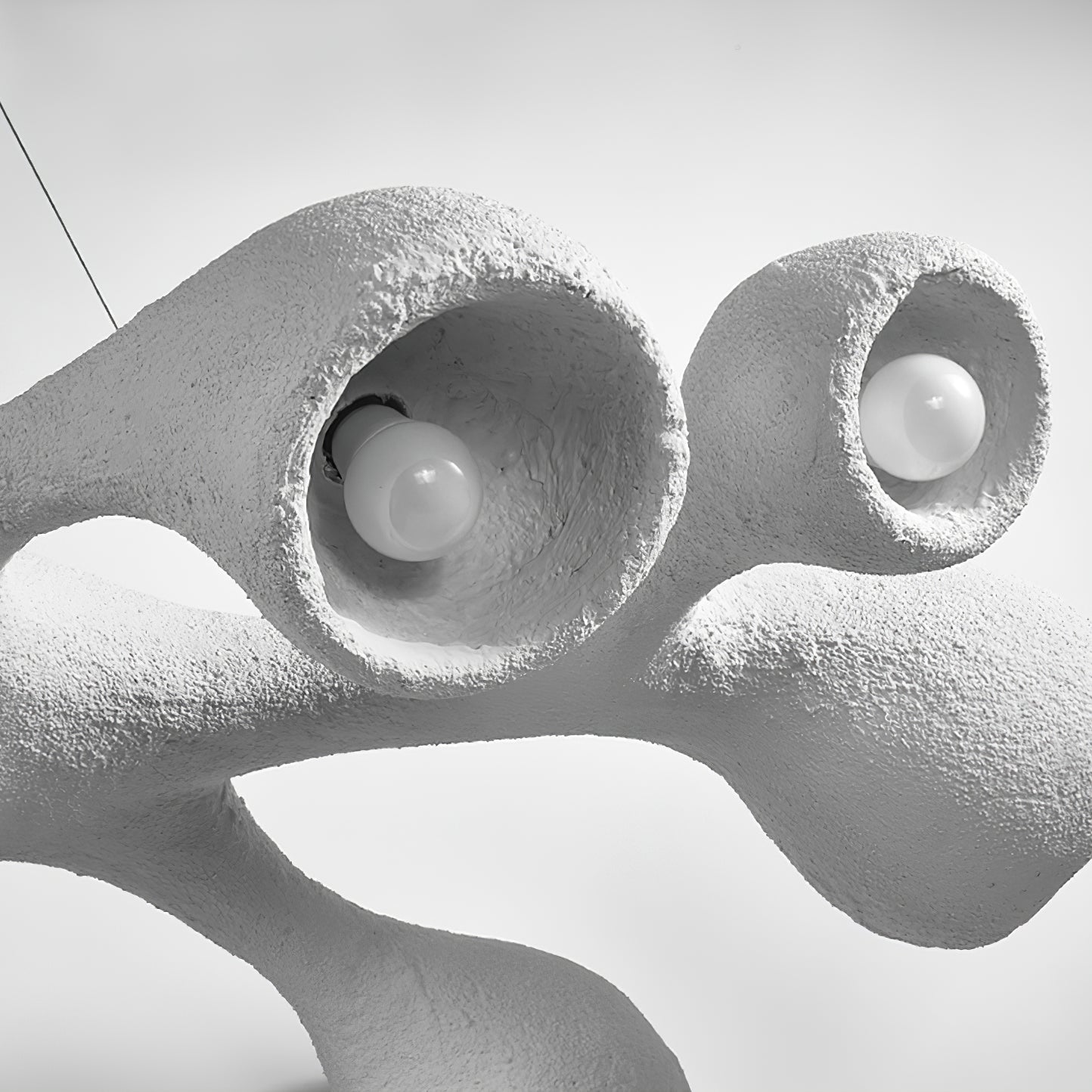Silvara Cloud Pendant Light In Polystyrene Scandinavian Style Diffused Glow