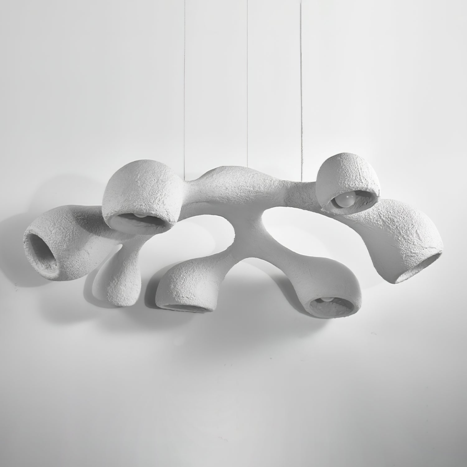 Silvara Cloud Pendant Light In Polystyrene Scandinavian Style Diffused Glow