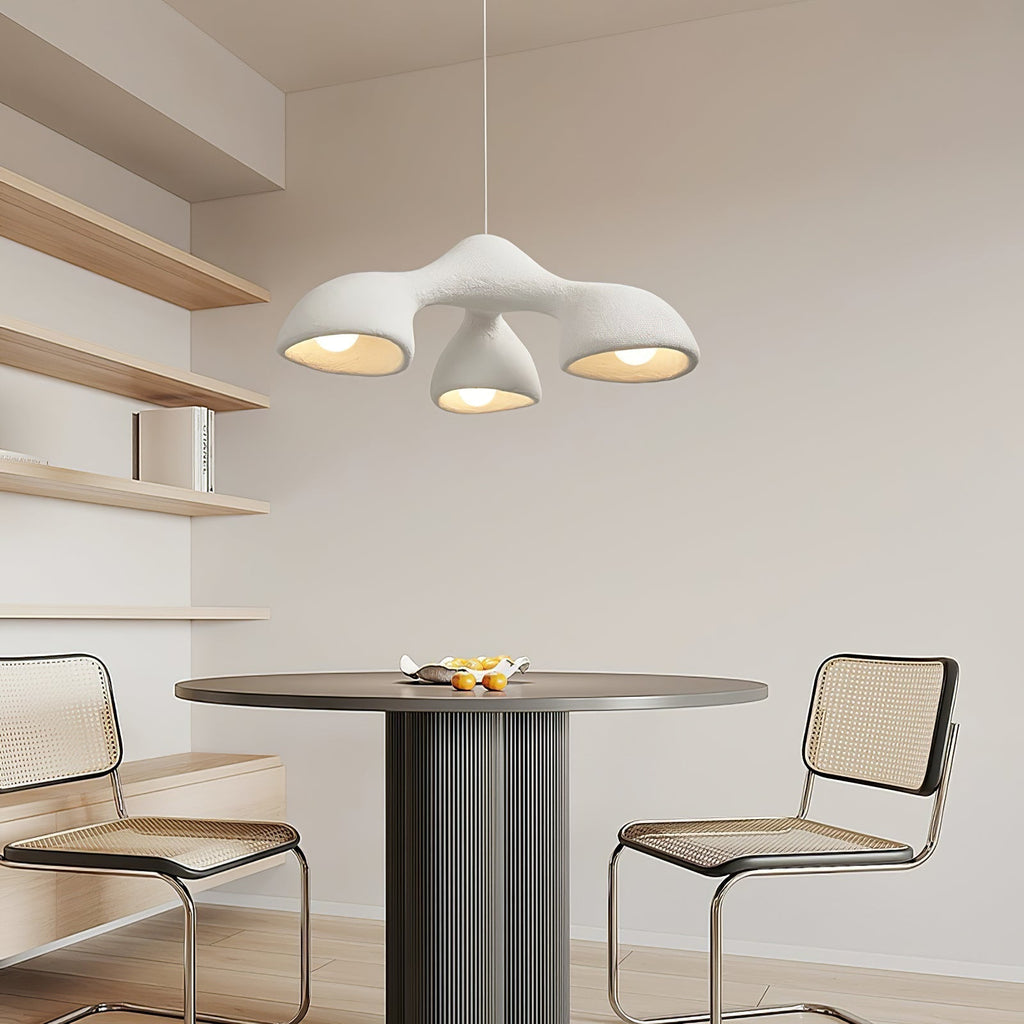 Silvara Cloud Pendant Light In Polystyrene Scandinavian Style Diffused Glow