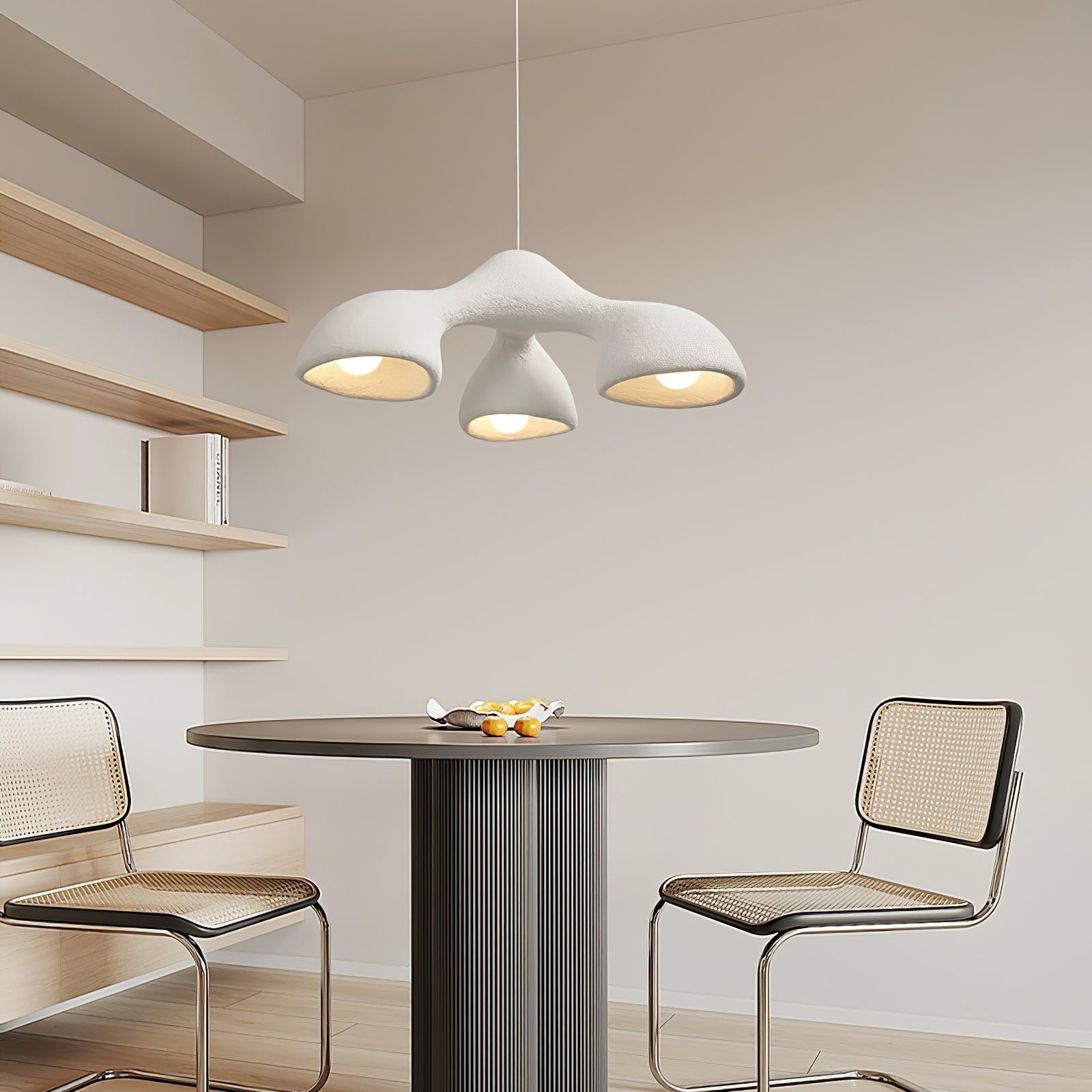 Silvara Cloud Pendant Light In Polystyrene Scandinavian Style Diffused Glow