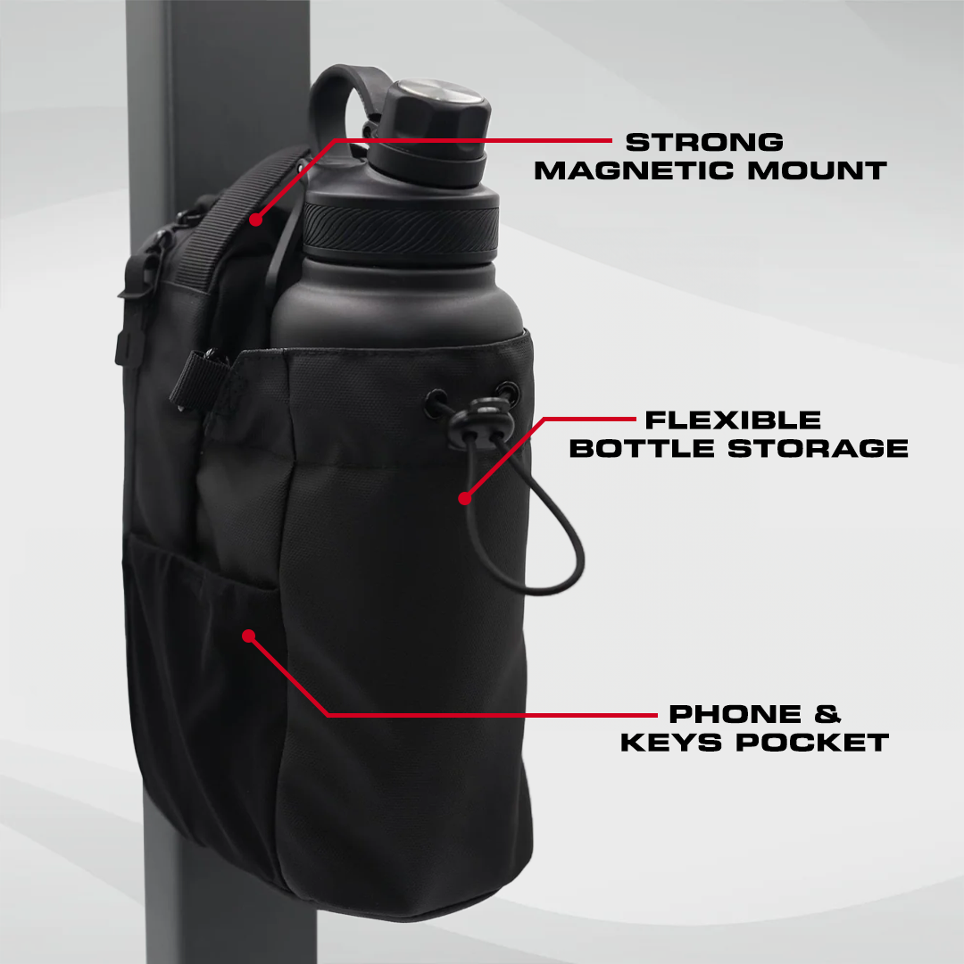 Magnetic Gym Bag — Hands-Free Storage for Workout Essentials