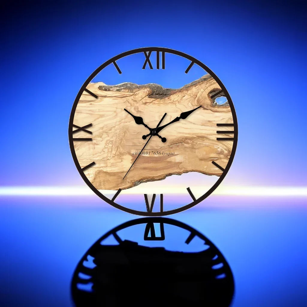 LucidHours Minimalist Transparent Wall Clock — Modern Timepiece