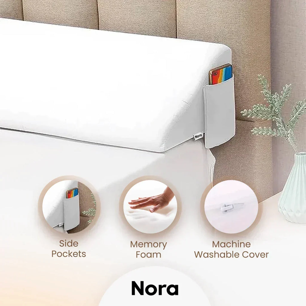Nora ベッド・ソファ・ヘッドボード用隙間埋めクッション