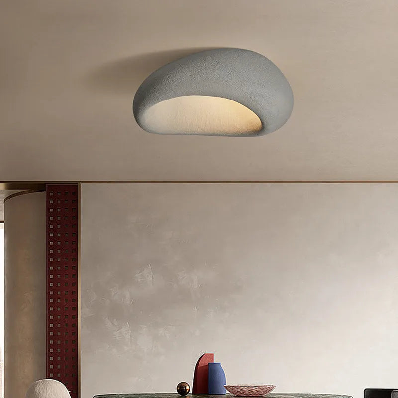 Wabi-Sabi-inspirerad japansk taklampa — stillsam elegans
