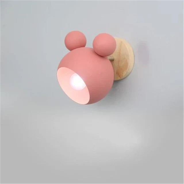 MickeyGlo vägglampa med Musse Pigg - lekfull belysning med en tecknad figur