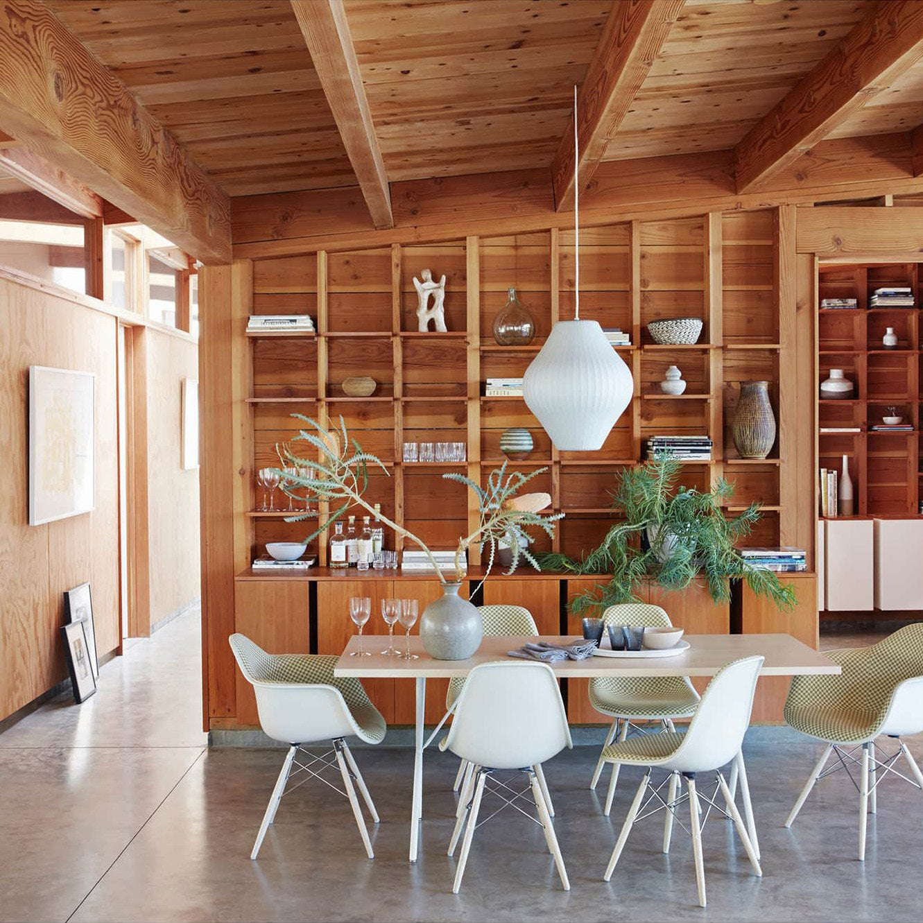 LyraArc Pendant Light With Wood Plus Steel For Modern Interiors