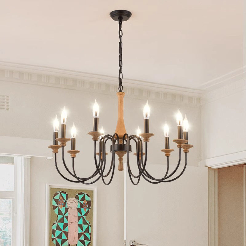 Aurelia Lux Chandelier With Vintage Bedroom Style For Soft Lighting