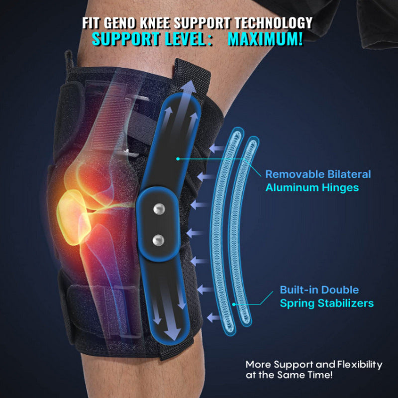 Adjustable Hinged Knee Brace For Meniscus Tear | Filindra