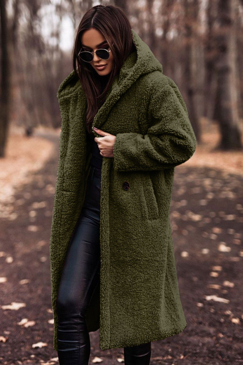 Manteau long Olea — vêtement d’extérieur saisonnier élégant et confortable