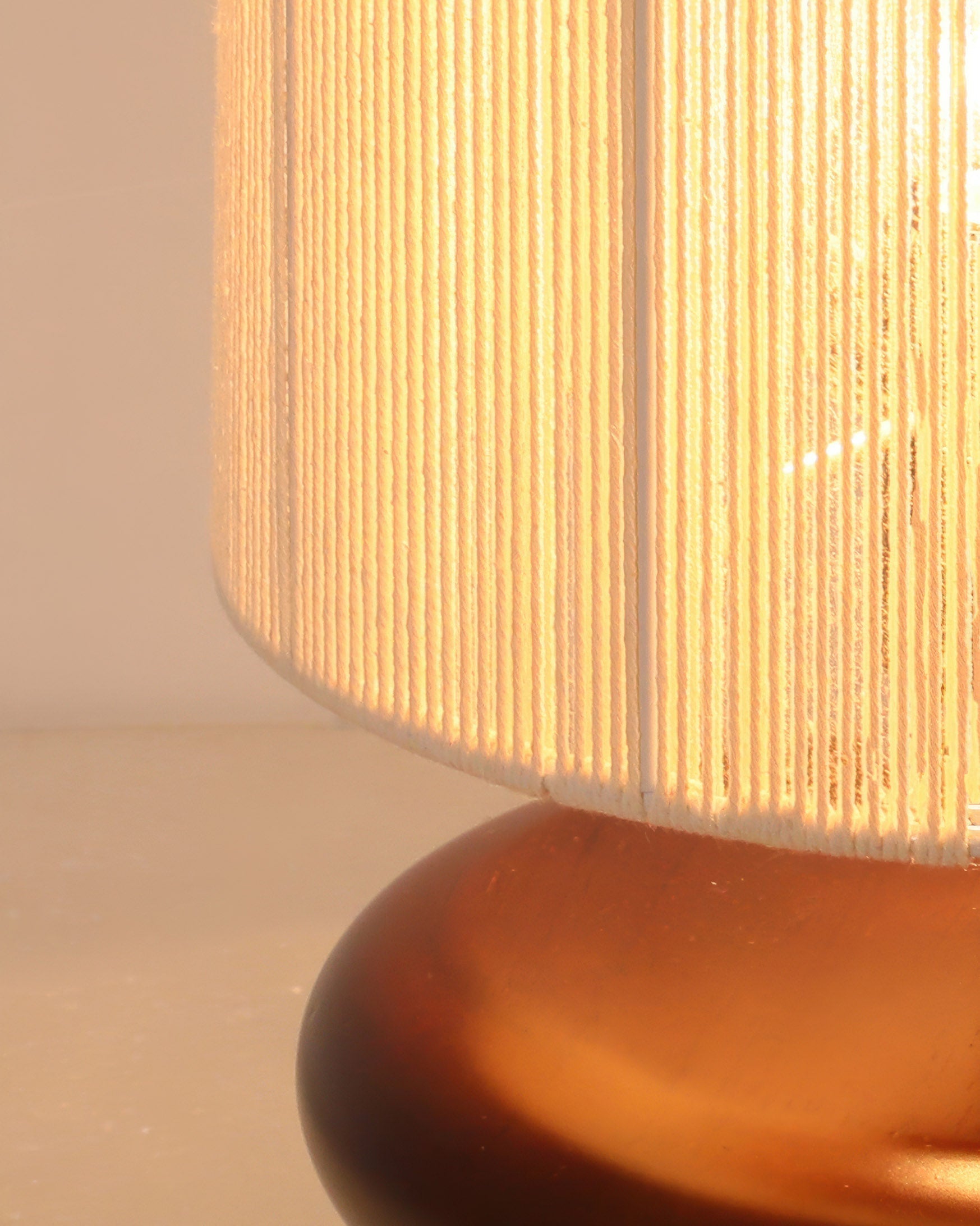 SylvaLume Tranquil Lamp With Wooden Base And LED Compatibility
