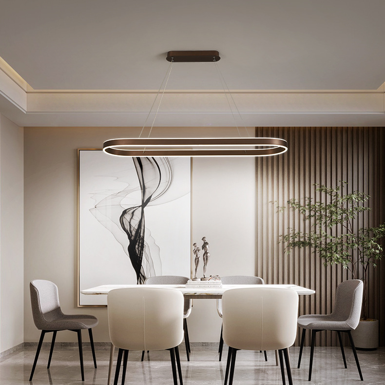 Qualia Rose Gold Pendant Light For Kitchen With Glass Shade