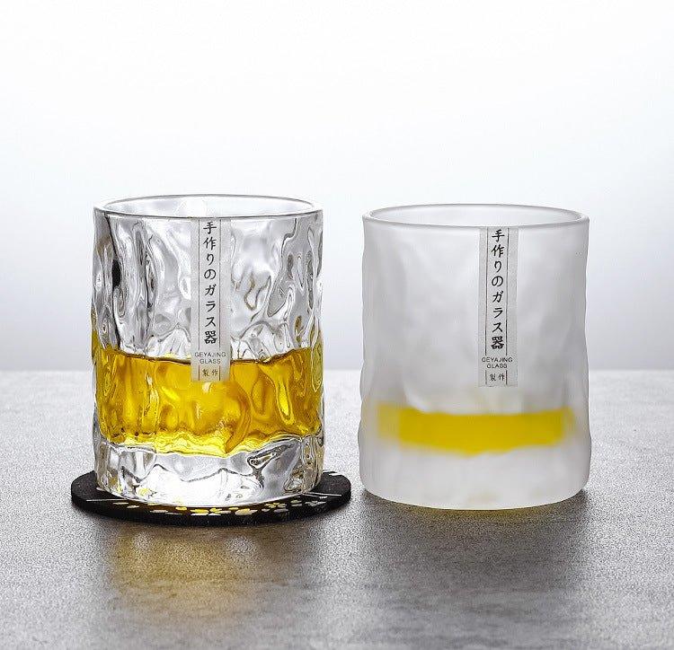Astraeon Glacier-Whiskygläser – Handgeschliffenes Edo-Kiriko-Glas