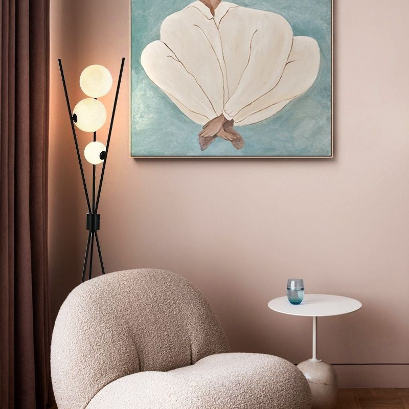 NyraMoon Dual Moon Floor And Table Lamp For Living Rooms