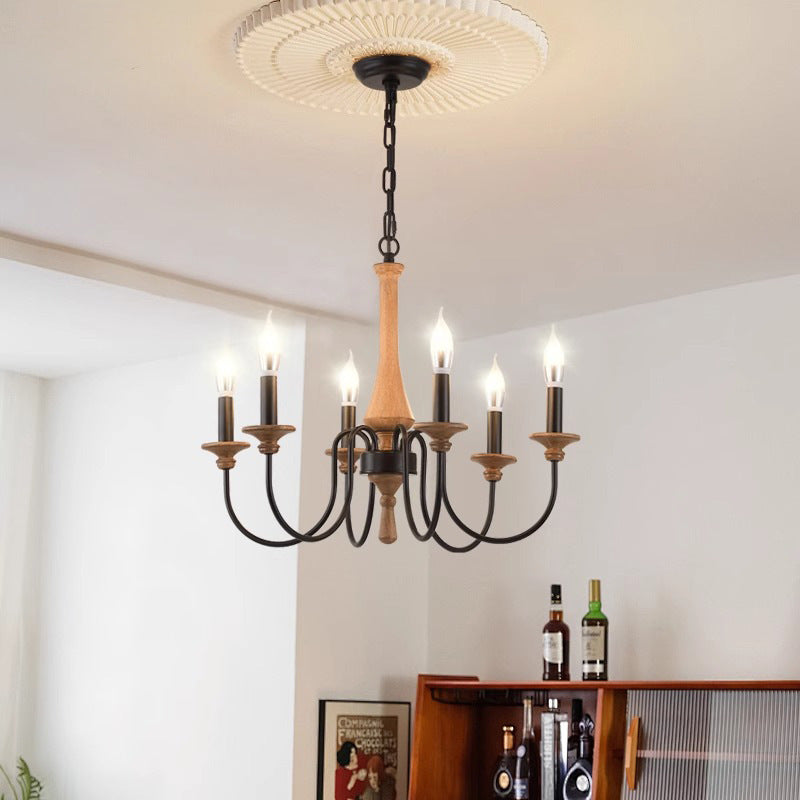 Aurelia Lux Kronleuchter im Vintage-Schlafzimmerstil für sanfte Beleuchtung  