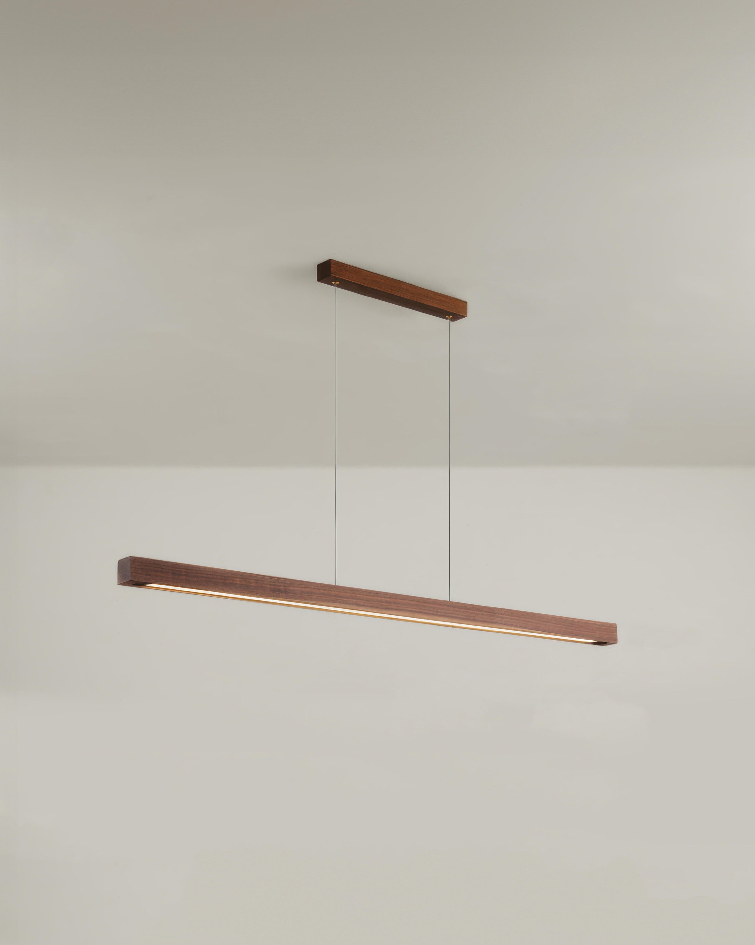 Cavell Walnut Pendant Light With French Medieval Charm Style
