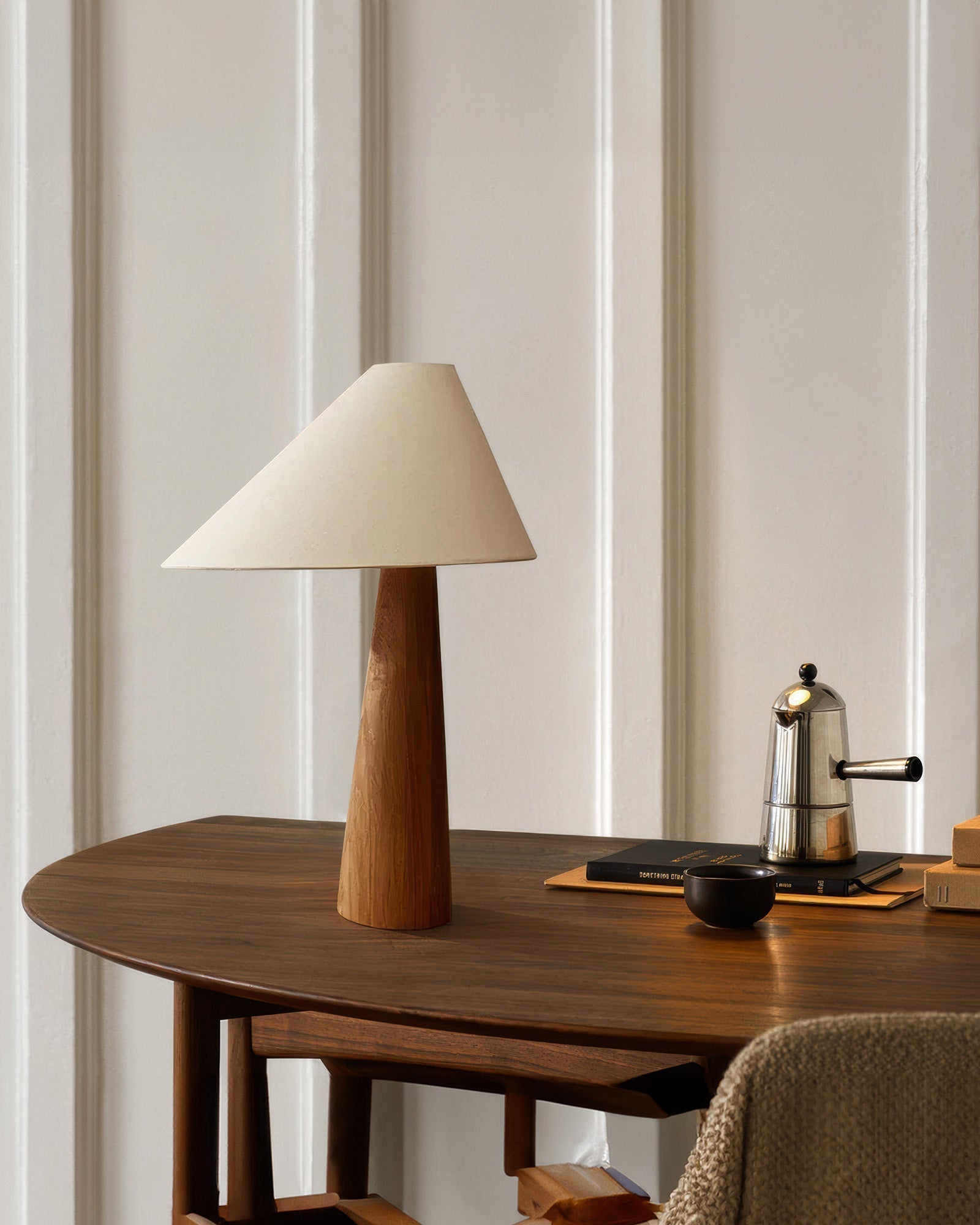 Calmere Floor Lamp With Fabric Shade For Living Spaces