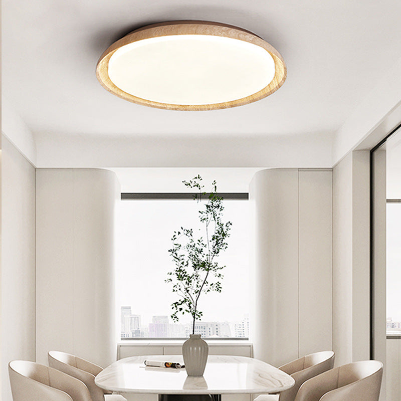 Caldra Travertine LED Vintage Ceiling Light For Japandi Interiors