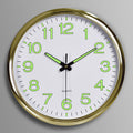 Zentime Silent Classroom Wall Clock — LED Light Display