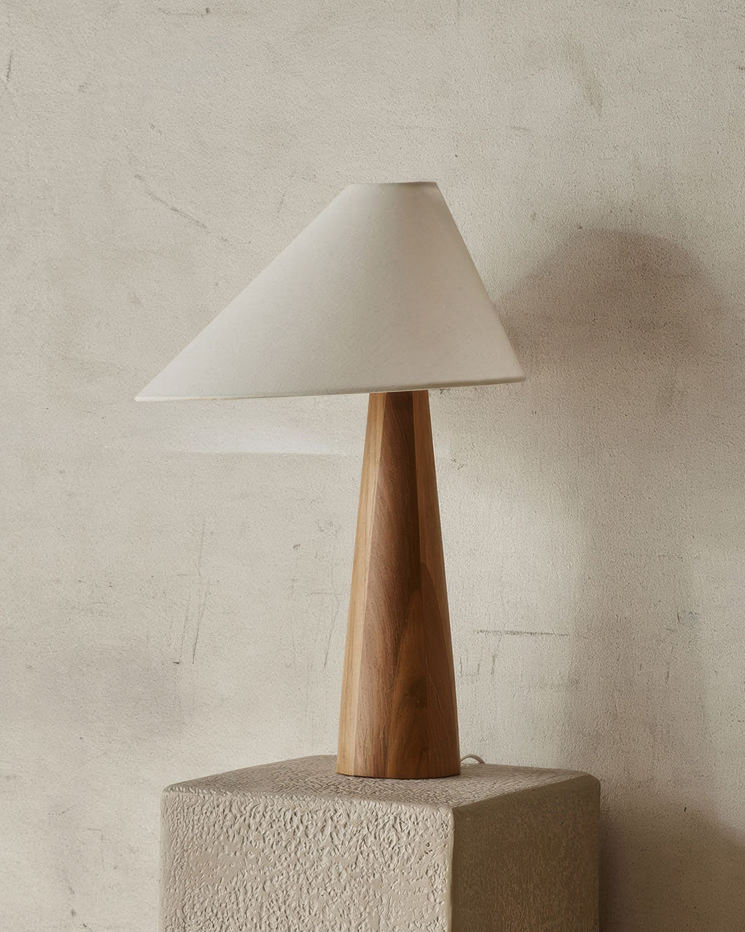 Calmere Floor Lamp With Fabric Shade For Living Spaces