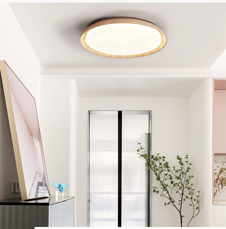 Caldra Travertine LED Vintage Ceiling Light For Japandi Interiors