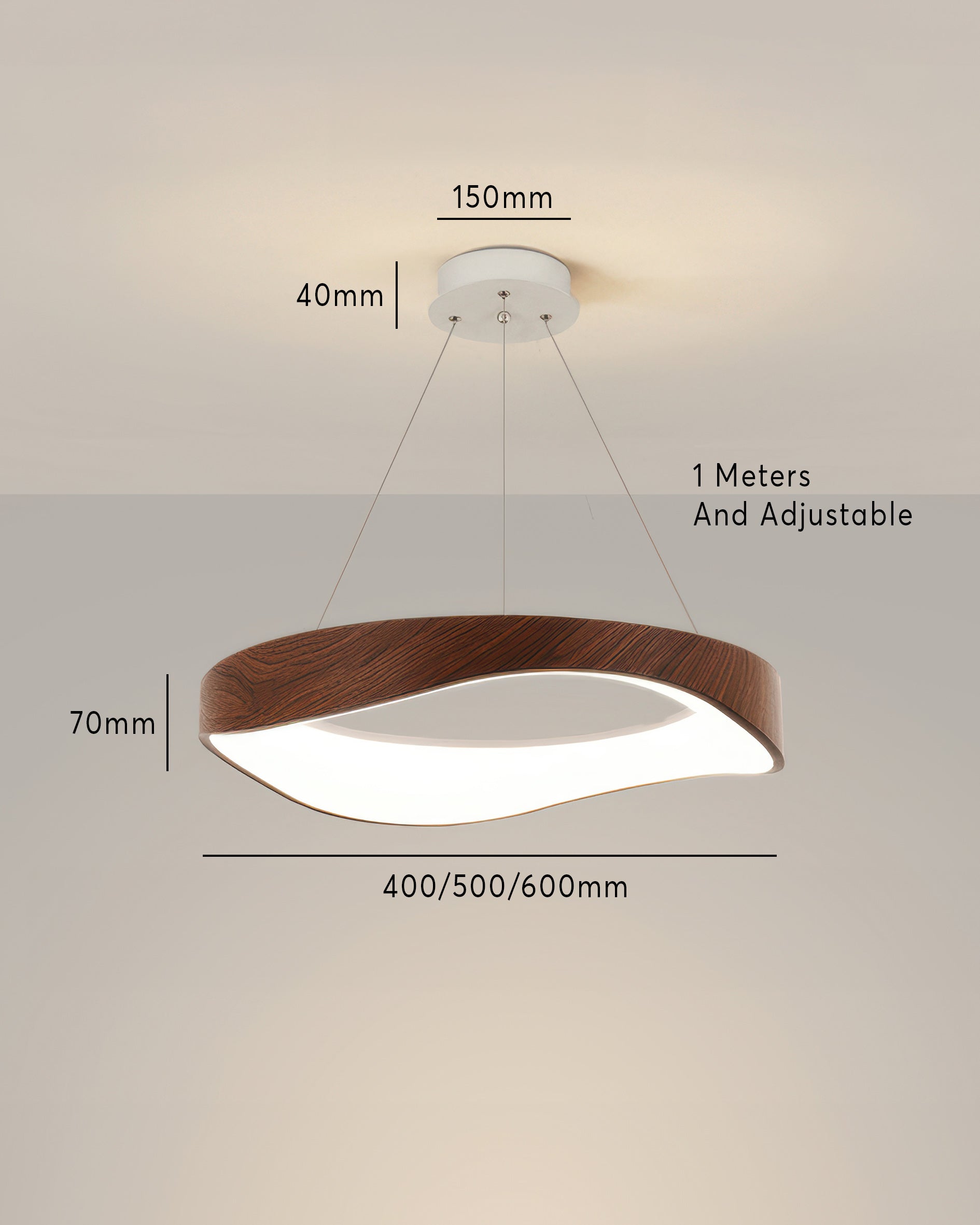 AstraHalo Round LED Pendant Light For Modern Interiors