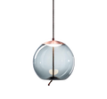 Eloria Pendelleuchte mit Seilakzent in Roségold-Finish für moderne Räume