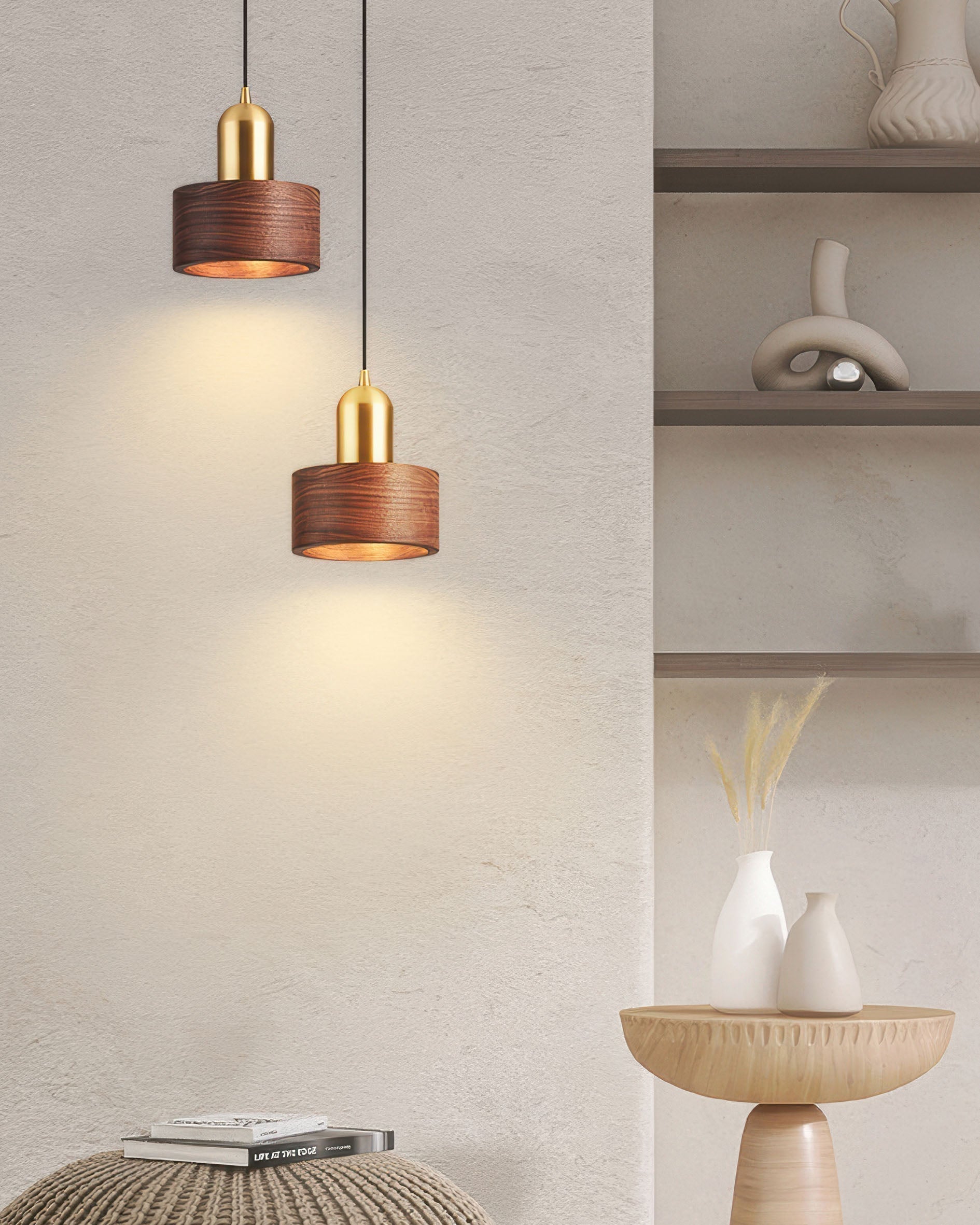 Kurai Pendant Light In Japanese Minimalist Style For Serene Interiors