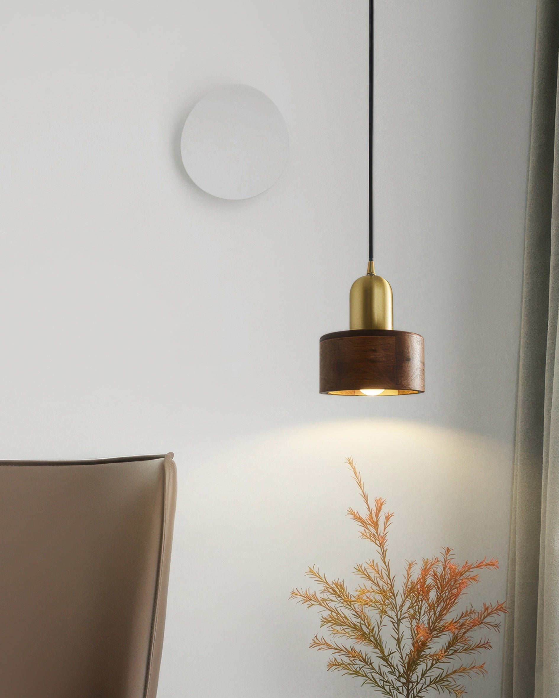 Kurai Pendant Light In Japanese Minimalist Style For Serene Interiors