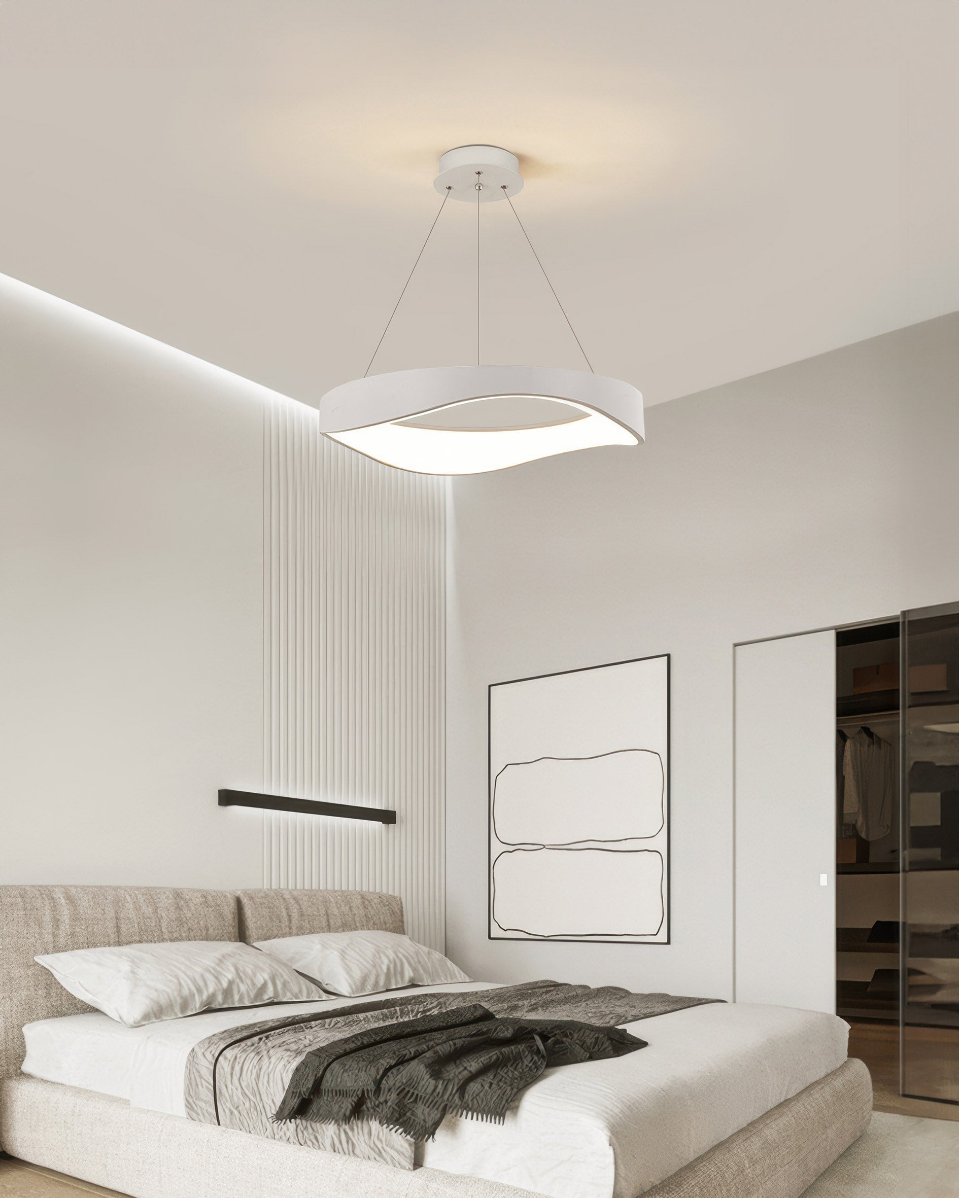 AstraHalo Round LED Pendant Light For Modern Interiors