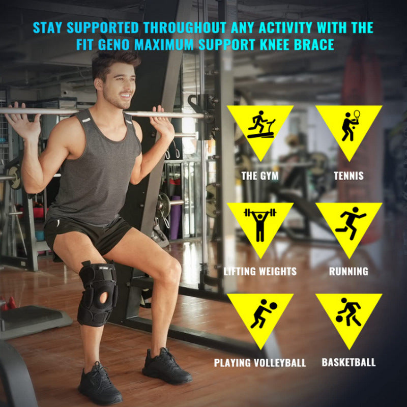 Adjustable Hinged Knee Brace For Meniscus Tear | Filindra