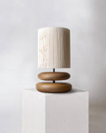 SylvaLume Tranquil Lamp With Wooden Base And LED Compatibility