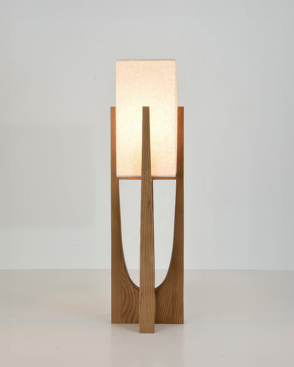 Kairo Seto Walnut Lamp Brings Brass Accents In Minimalist Japanese Style
